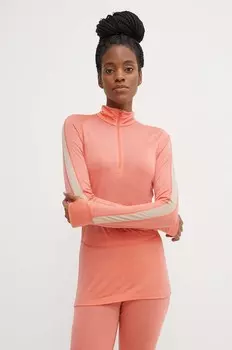Функциональная рубашка с длинными рукавами 125 ZoneKnit Merino Blend Icebreaker, оранжевый