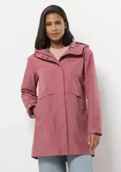 Функциональное пальто Jack Wolfskin "CAPE WEST COAT W", розовый