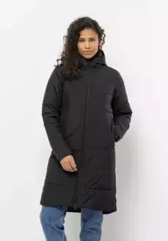 Функциональное пальто Jack Wolfskin "DEUTZER COAT W", черный