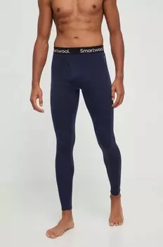 Функциональные леггинсы Smartwool Classic Thermal Merino, темно-синий