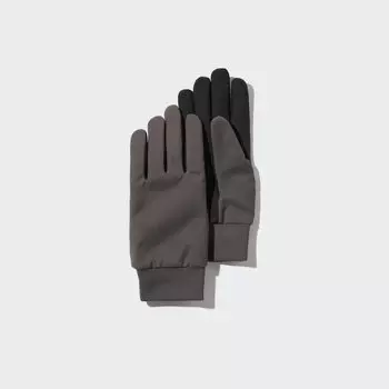 Функциональные перчатки UNIQLO, темно-серый