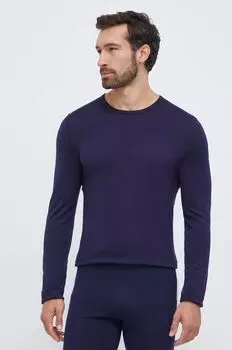 Функциональный лонгслив Merino 260 Tech Icebreaker, темно-синий