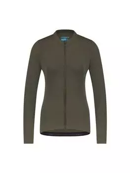 Функциональный лонгслив SHIMANO, зеленый