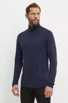 Функциональный лонгслив Smartwool, темно-синий
