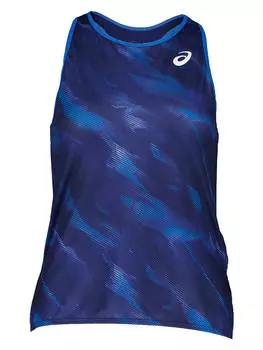 Функциональный топ asics, темно-синий