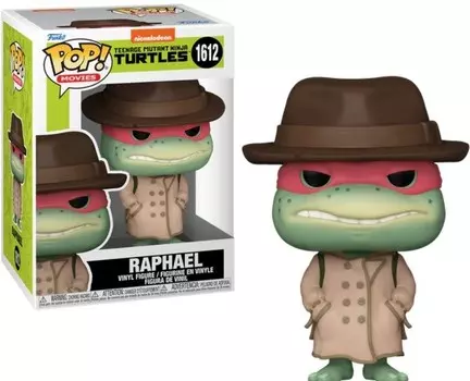 Funko POP! черепаха - поп-фильм № 1612 - Рафаэль в пальто и шляпе