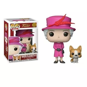 Funko POP! Члены королевской семьи, коллекционная статуэтка, Королева Елизавета II, 01