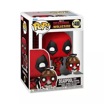 Funko POP! Дэдпул 3 и Бадди 1400 Дэдпул с хэдпулом
