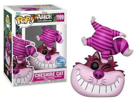 Funko POP Disney Алиса в стране чудес 1199 Чеширский кот металлик, специальное издание Funko POP!