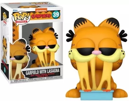 Funko POP! Комиксы Гарфилда Фигурка Гарфилда со сковородой для лазаньи 9 см