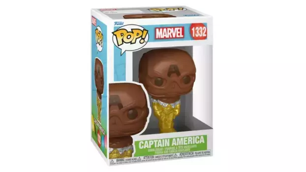 Funko - Pop! Marvel Comics Капитан Америка (Пасхальный шоколад) винил
