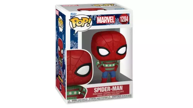Funko - Pop! Marvel Comics Праздничный свитер Человека-паука! винил