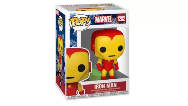 Funko - Pop! Marvel Comics Железный человек с сумкой, праздничный винил