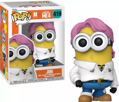 Funko POP! миньоны x bts потрясают 419 Джин Кук миньоны гадкий я