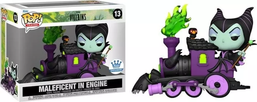 Funko POP Train Disney 13 Малефисента в двигателе, специальное издание Funko POP!