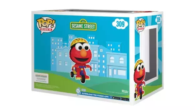 Funko - Pop! Улица Сезам Элмо на стайном трайке