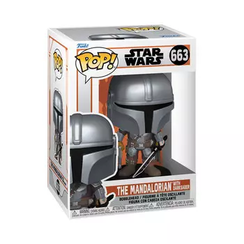 Funko POP! Звездные войны. Мандалорец, коллекционная фигурка, Мандалорец, 663 г.