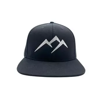 Фуражка Snapback Cap Gröbenstädt Adults Black-Silver DRASSN, черное серебро