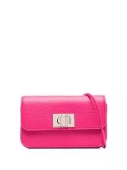 Furla мини-сумка на плечо, розовый