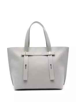 Furla сумка-тоут с логотипом, серый