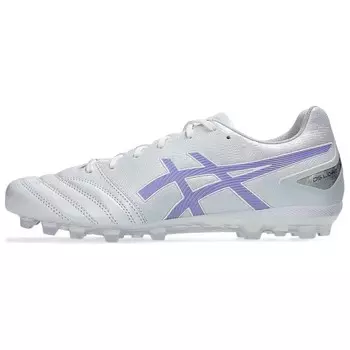 Футбольные бутсы DS LIGHT PRO унисекс с низким верхом серые/фиолетовые Asics