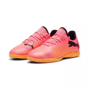 Футбольные бутсы PUMA "FUTURE 7 PLAY IT футбольные бутсы для подростков", оранжевый
