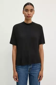 Футболк G-Star Raw с добавлением шерсти, черный