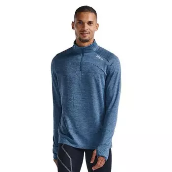 Футболка 2XU Ignition Half Zip, синий