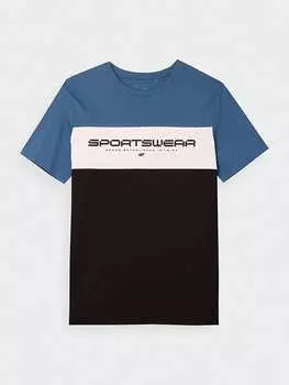 Футболка 4F, цвет blau/schwarz