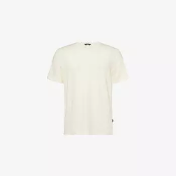 Футболка 7 For All Mankind с круглым вырезом, белый