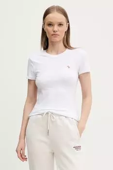 Футболка Abercrombie & Fitch, белый