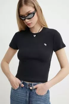 Футболка Abercrombie & Fitch, черный