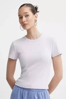 Футболка Abercrombie & Fitch, фиолетовый