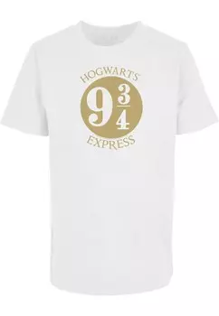 Футболка ABSOLUTE CULT Harry Potter - Platform 9 3/4, белый