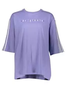 Футболка adidas, фиолетовый