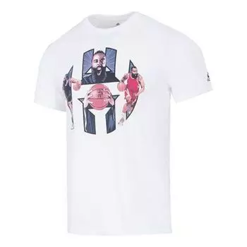 Футболка Adidas Harden, белый