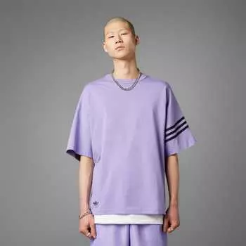 Футболка Adidas Neuclassics HR3291, сиреневый (размер Asia A/XL 185/104A)