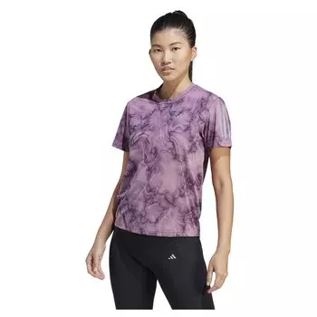 Футболка adidas Otr Aop, фиолетовый