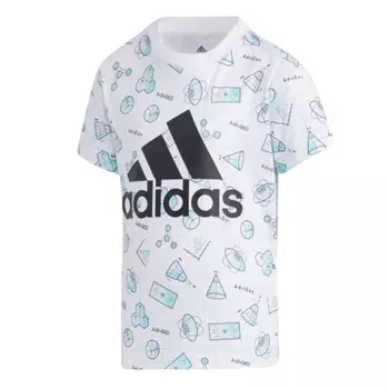Футболка Adidas Training Essentials Polyester, белый