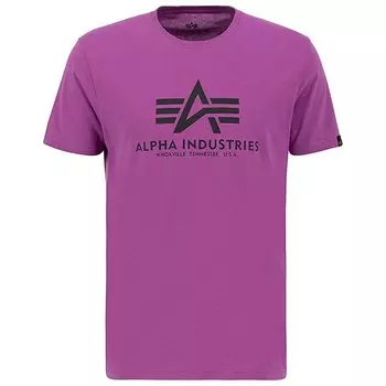Футболка Alpha Industries Basic, фиолетовый