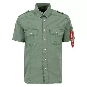 Футболка Alpha Industries Basic Shirt Slim S, бежевый