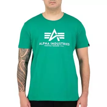 Футболка Alpha Industries Basic, зеленый