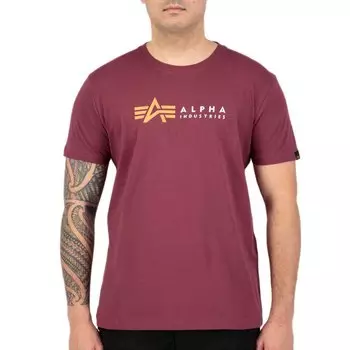 Футболка Alpha Industries Label, красный
