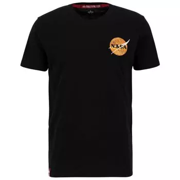 Футболка Alpha Industries Nasa Davinci, черный