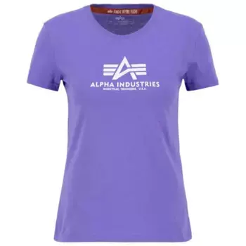 Футболка Alpha Industries New Basic, фиолетовый