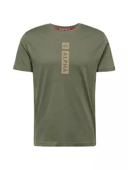 Футболка Alpha Industries, оливковый