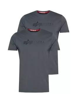 Футболка Alpha Industries, серый