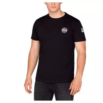 Футболка Alpha Industries Space Shuttle, черный