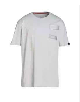 Футболка Alpha Industries, светло-серый