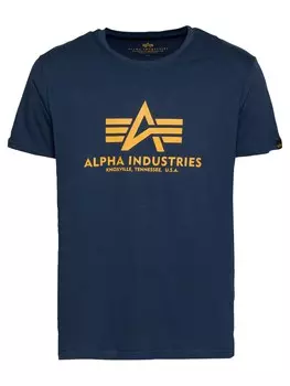 Футболка Alpha Industries, темно-синий